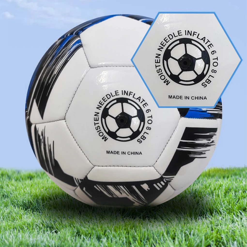 อย่างเป็นทางการขนาด 5 ลูกฟุตบอลสําหรับ Match Soft PVC เครื่องเย็บทีมการฝึกอบรม Footy Ball การแข่งขันกลางแจ้งเกมการฝึกอบรมฟุตบอล