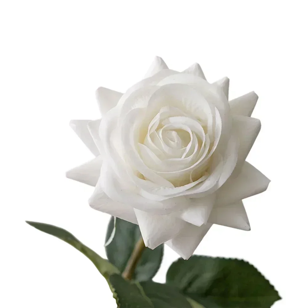 

Floral Arrangement Artificial Roses Aesthetic Appeal Easy To Style Fabric Material Lightweight Flowers Sturdy Design