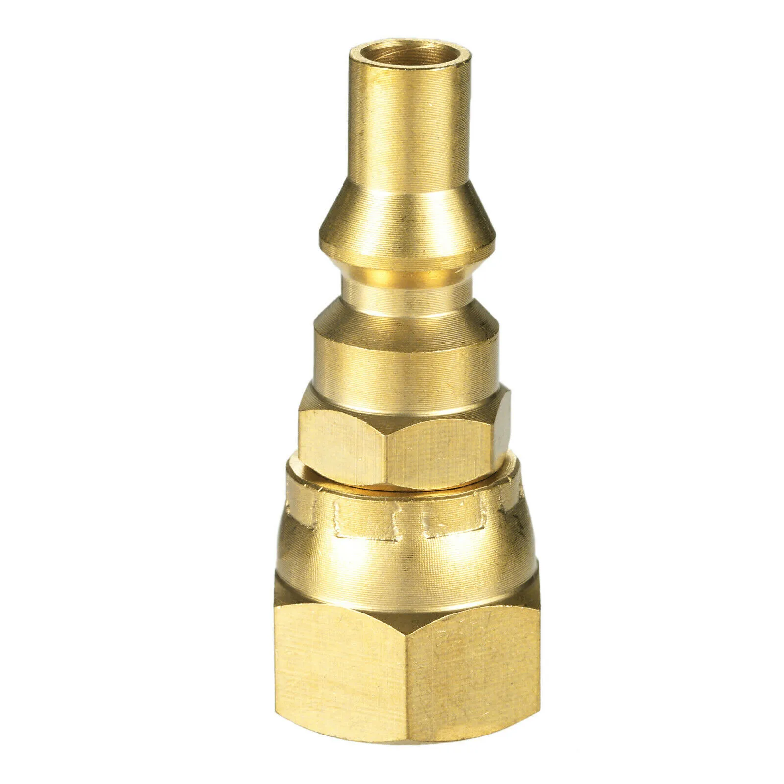 Raccord rapide pour gaz propane RV de 1/4 po, adaptateur femelle de 3/8 po pour grilles, compatible avec les foyers de camping Camp-Chef et Outland