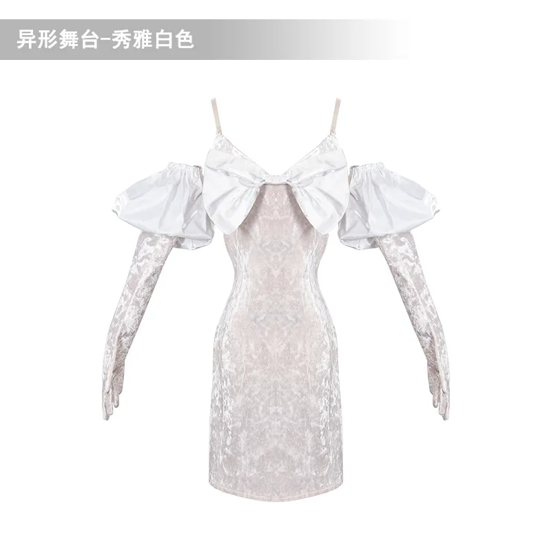 

Аниме Alien Stage Xiuyya чисто белое платье для косплея аниме костюм ролевая игра вечерние костюм на Хэллоуин для женщин