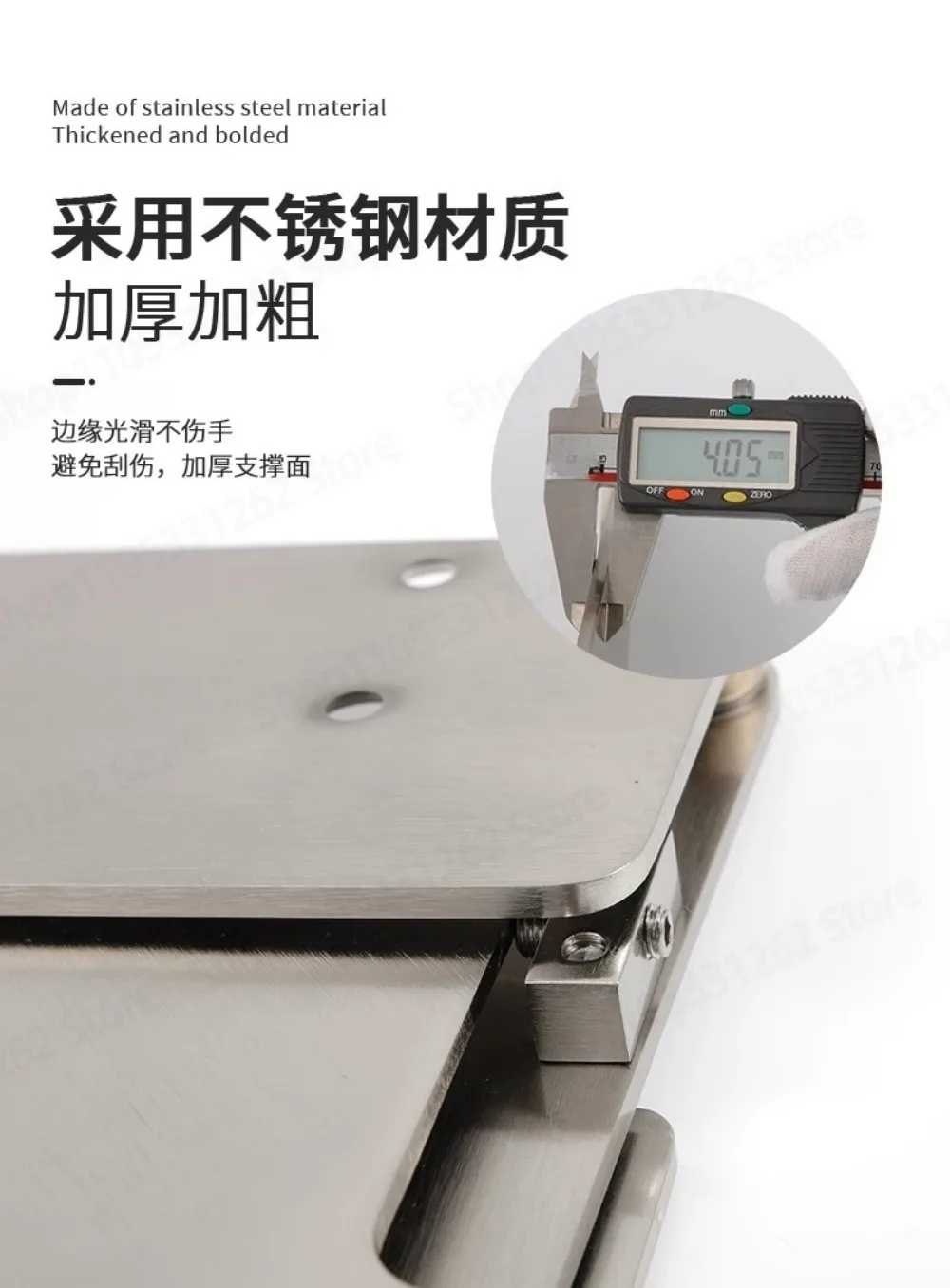 Hidden cabinet door folding flip down table hardware stainless steel support heavy duty bracket