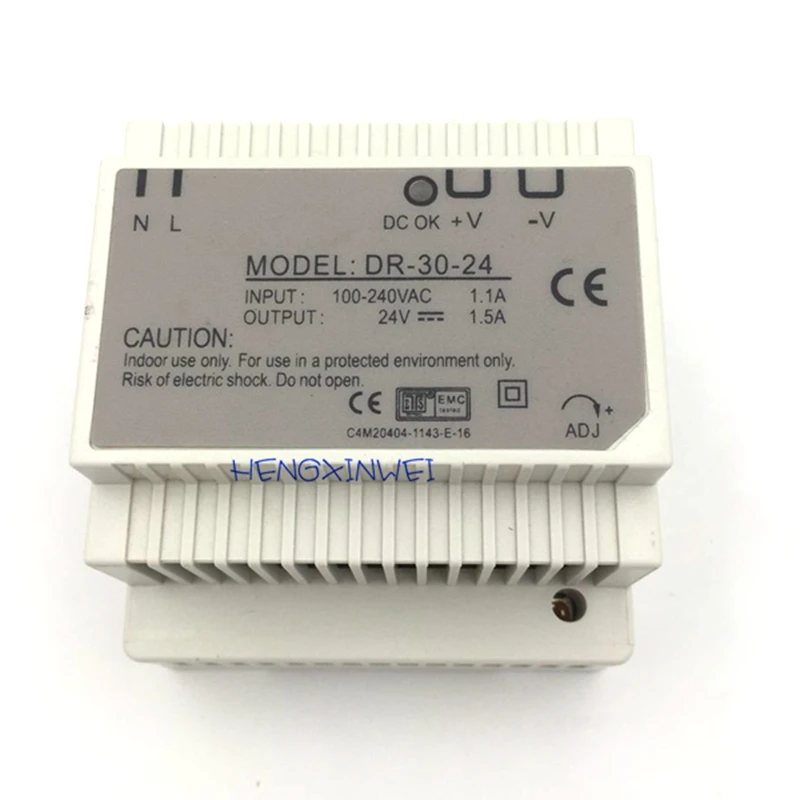 DR-30-5 DR-30-12 DR-30-15 DR-30-24 Din rail Single Output Switching Power Supply 30W AC Dc Converter