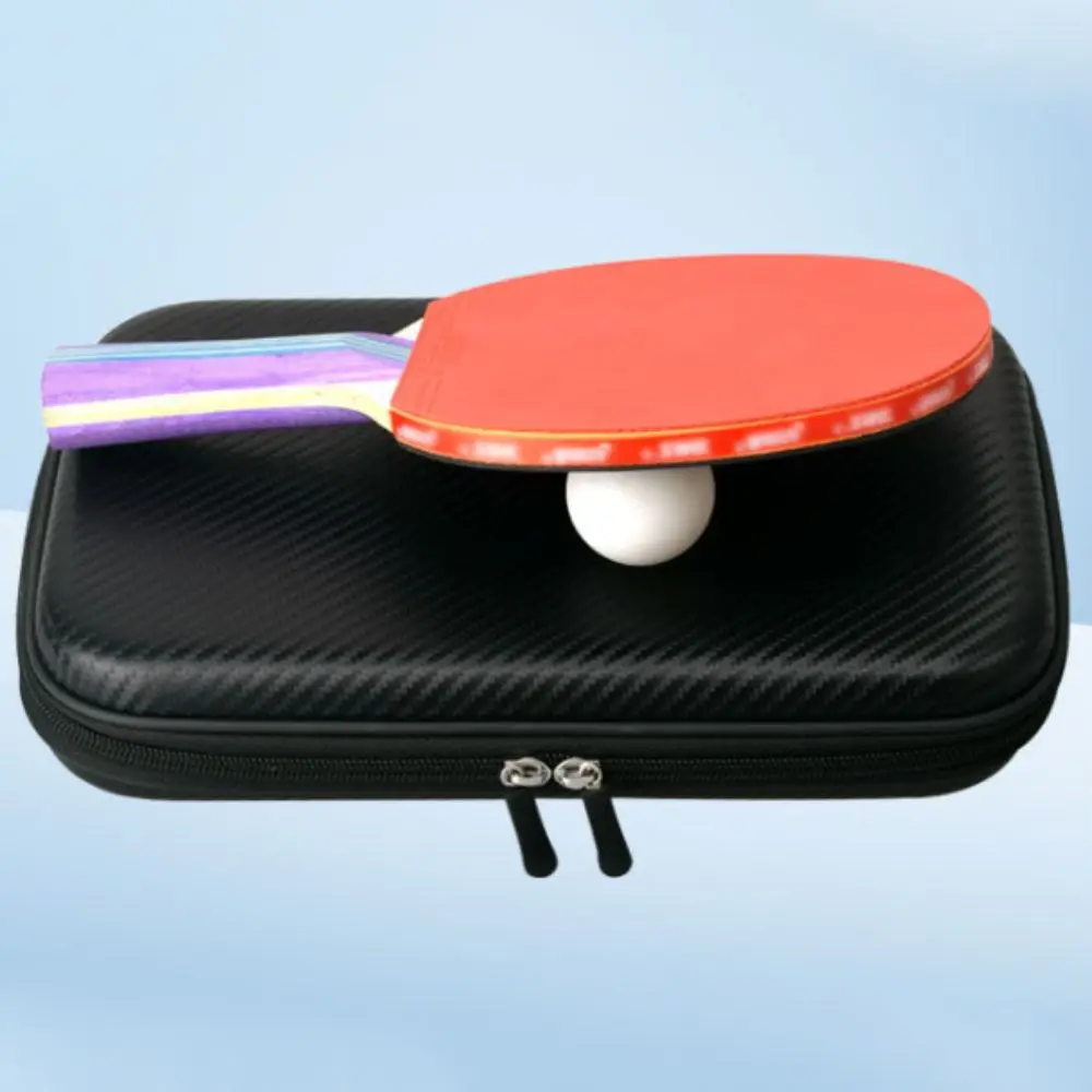 

EVA Ping Pong Ball Bat Case Square Large Capacity Table Tennis Bat Case Waterproof Training Paddle Storage Bag Gymnasium