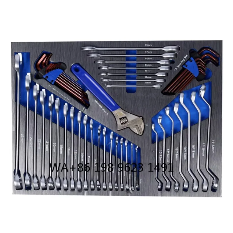 Hex Socket Wrench Tools, 424PCS Full Mechanics Kit, Portable Storage Case for Daily Auto Repair and Garage Service