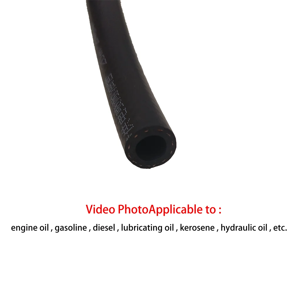 Gasoline hose Diesel Pipe 1M NBR Rubber Car Fuel Hoses Fuel Pipe Fuel Line Hose Oil Resistant Hose,Pipe id 4mm ~ 38mm Fuel Line