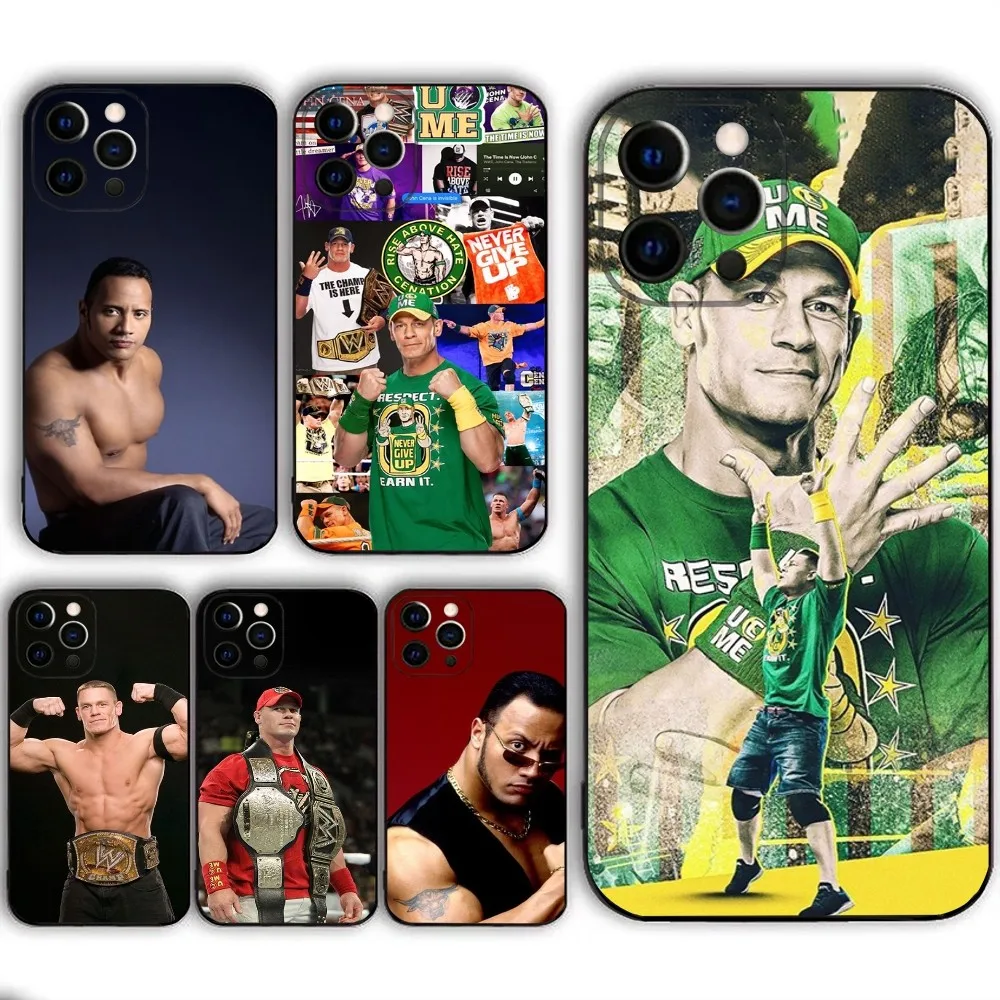 John Cena Wrestling Star Actor  Phone Case  For IPHONE 15,13,14,12,Mini ,11, Xr, X ,Xs Pro Max 8, 7 Plus Back Cover