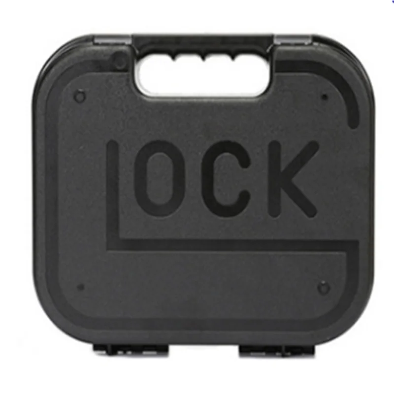 

For GLOCK Storage box Multifunctional Portable Plastic Gun Case Waterproof Tactical ABS Pistol Case for G17 Hunting suitcase