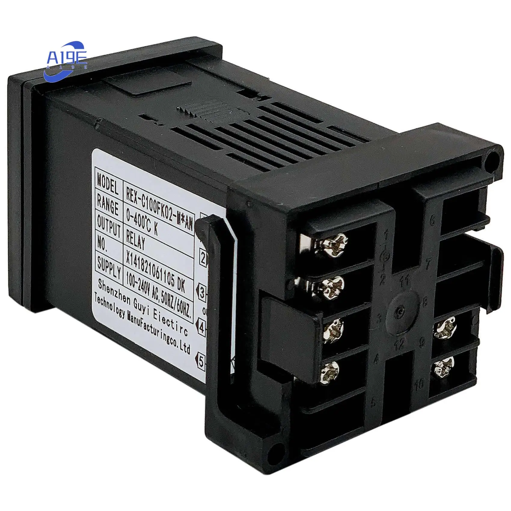 

A19E-3X Многовходной цифровой регулятор температуры REX-C100 Профессиональная сигнализация 0 ℃ -1300 ℃ Для электроэнергетической химической промышленности