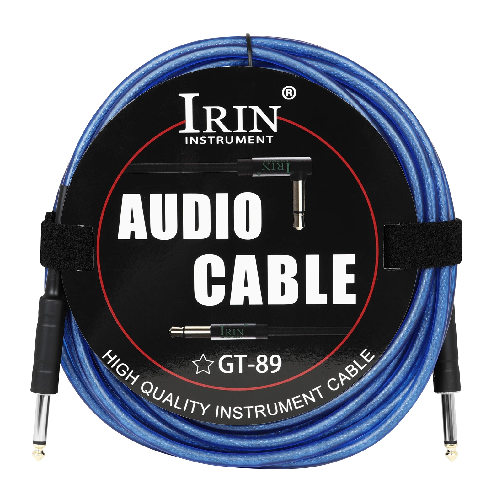 IRIN Guitar Cable 3M/6M/10M Audio Cable 6.5mm Plug Noise Reduction Line Audio Wire Cord Bass Electric Guitar Accessories & Parts