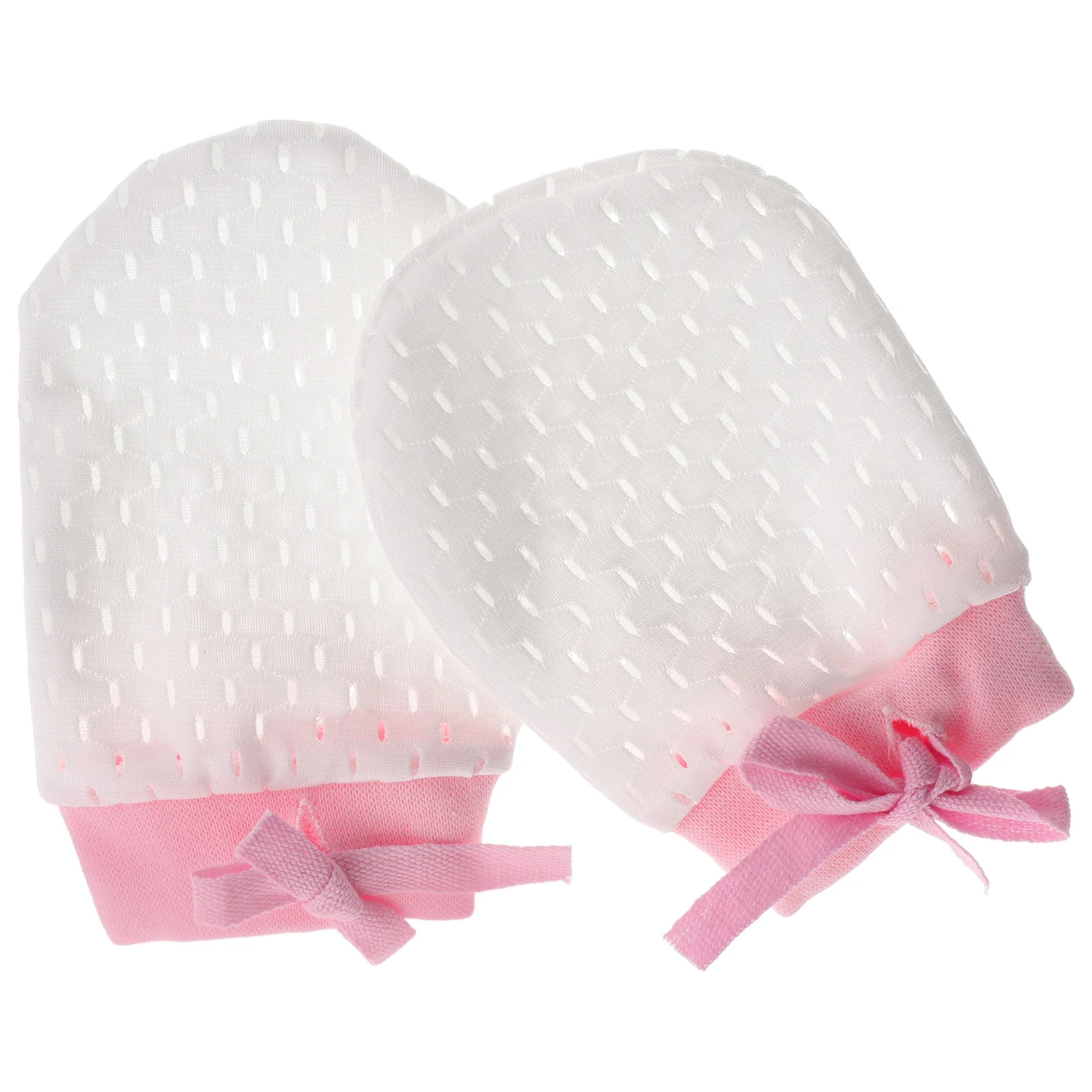 

Anti Scratch Mesh Baby Mittens Thin Breathable Gloves for Newborns Infants No Scratch Mitts Cool Comfortable Summer