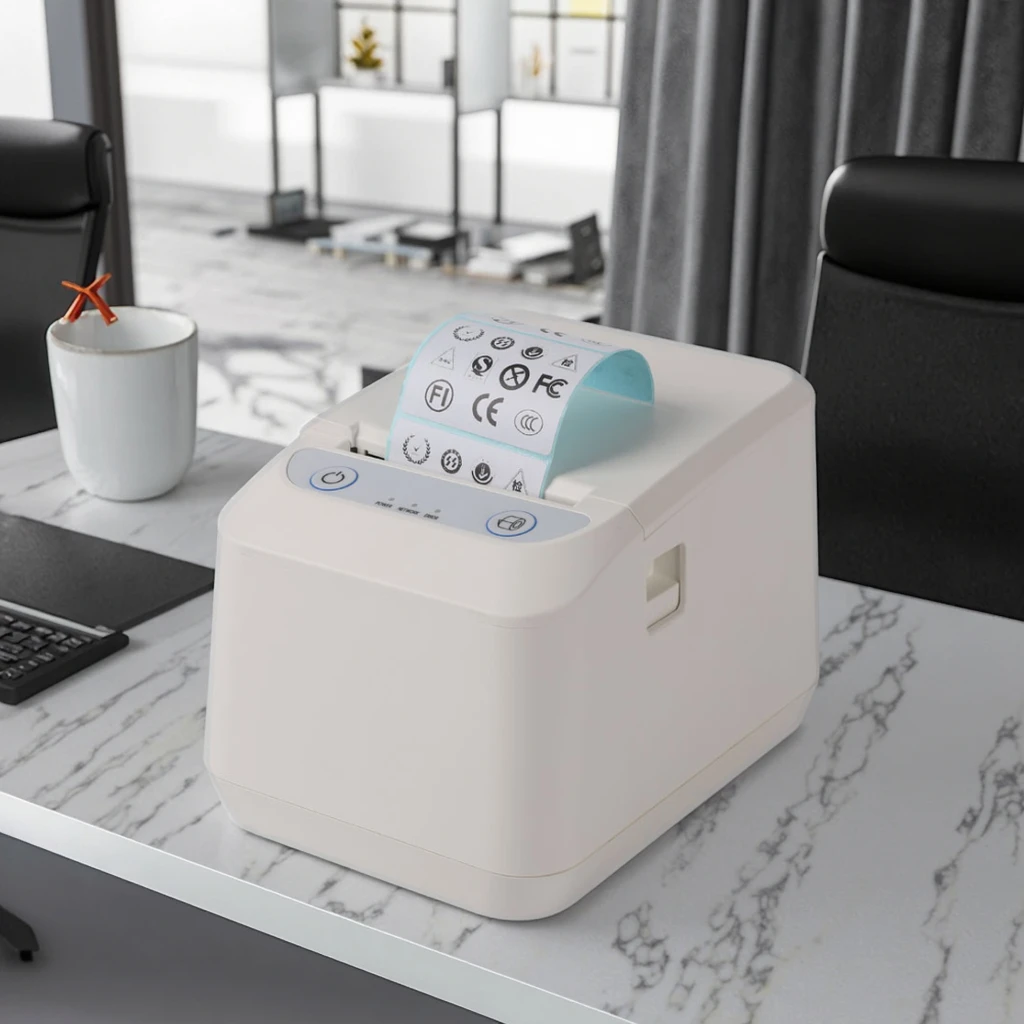 ATU&UTV80mm Cloud Printing White Label and Receipt Thermal Printer with Bluetooth