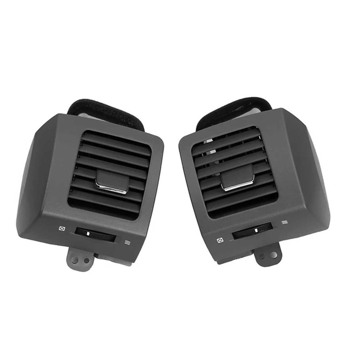Brauner Armaturen brett Entlüftung auslass für Toyota Land Cruiser Prado 120 Lexus GX470 03-09 Klimaanlage Kühlergrill