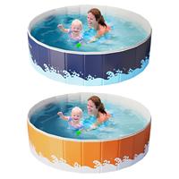 Swimming Pool Wear-Resistant Portable Folding Pool Swim Tool yard Paddling Pool Water Pond Toy Children PVC Round Paddling Pool