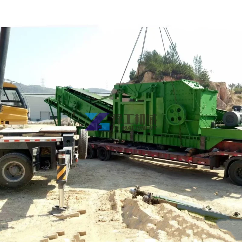 Mobile Crusher Stone Impact Crusher Mining Machine Mobile Jaw Crusher Price