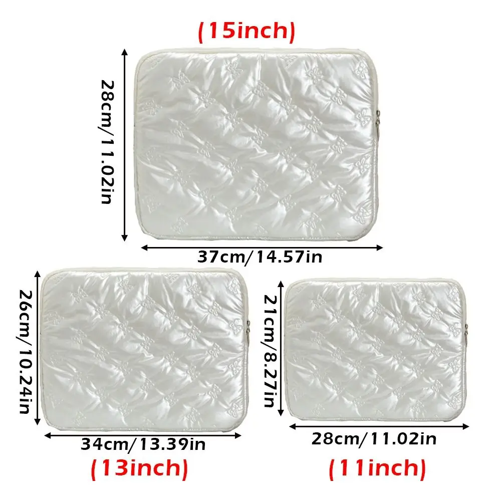 Portable Quilting Design Computer Bags 11/13/15 Inch Shockproof Tablet Protective Case Tablet Sleeve Bag