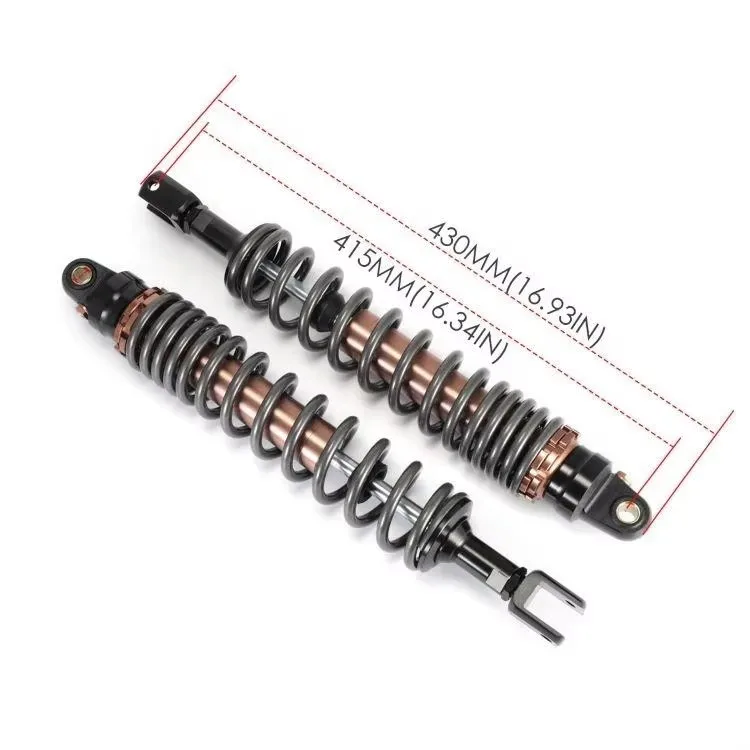 415MM 420MM 8MM Motorcycle Shock Absorber For Honda Yamaha Suzuki Kawasaki Dirt Bikes Gokart For ATV