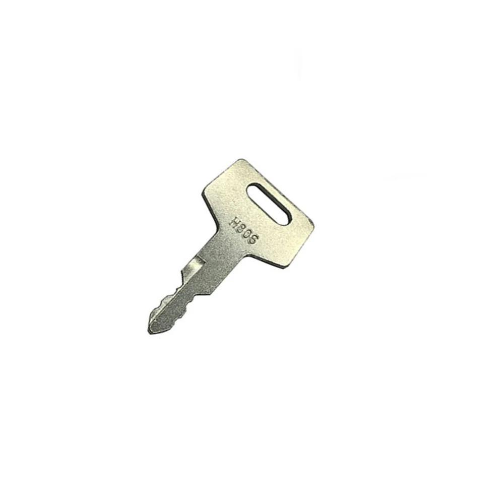 10Pcs H806 Key for Takeuchi Excavator Track Loader BU1698X2 Open door key ignition 70 75 150 160 175 185 1135 Fuel starter