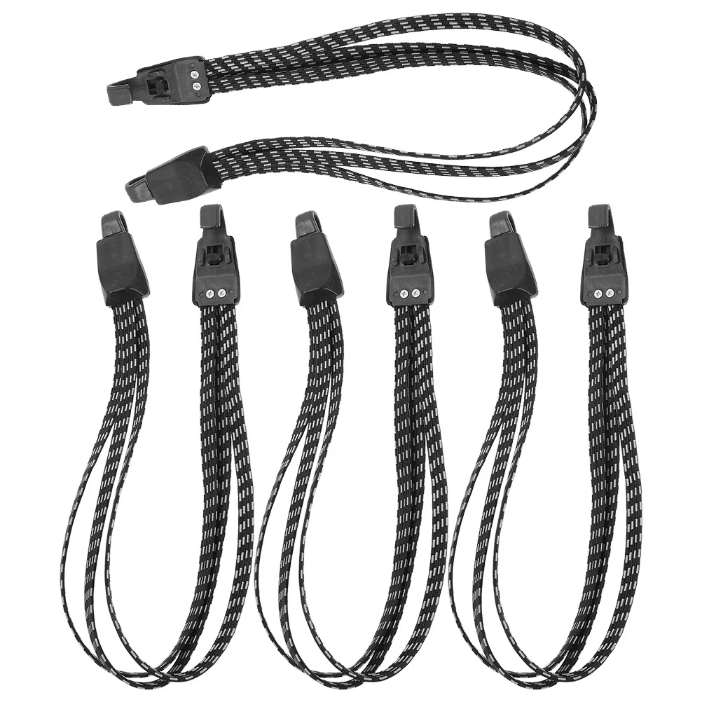 

4 шт. регулируемые велосипедные ремни, эластичная связывающая веревка, фиксирующий ремень для багажа, сверхмощный велосипедный дорожный уличный грузовой крепление