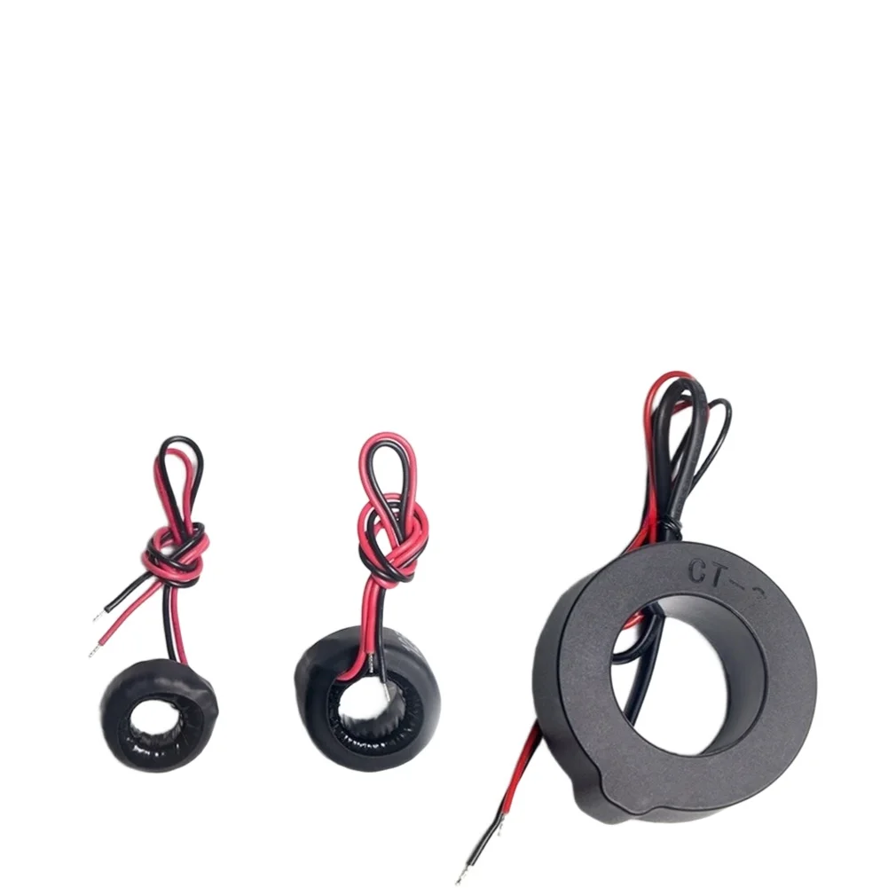 1pc 32A 63A 100A 500A Miniature Coil Type Current Transformer Sensor High Accuracy Measurement Toroidal Current Transformer