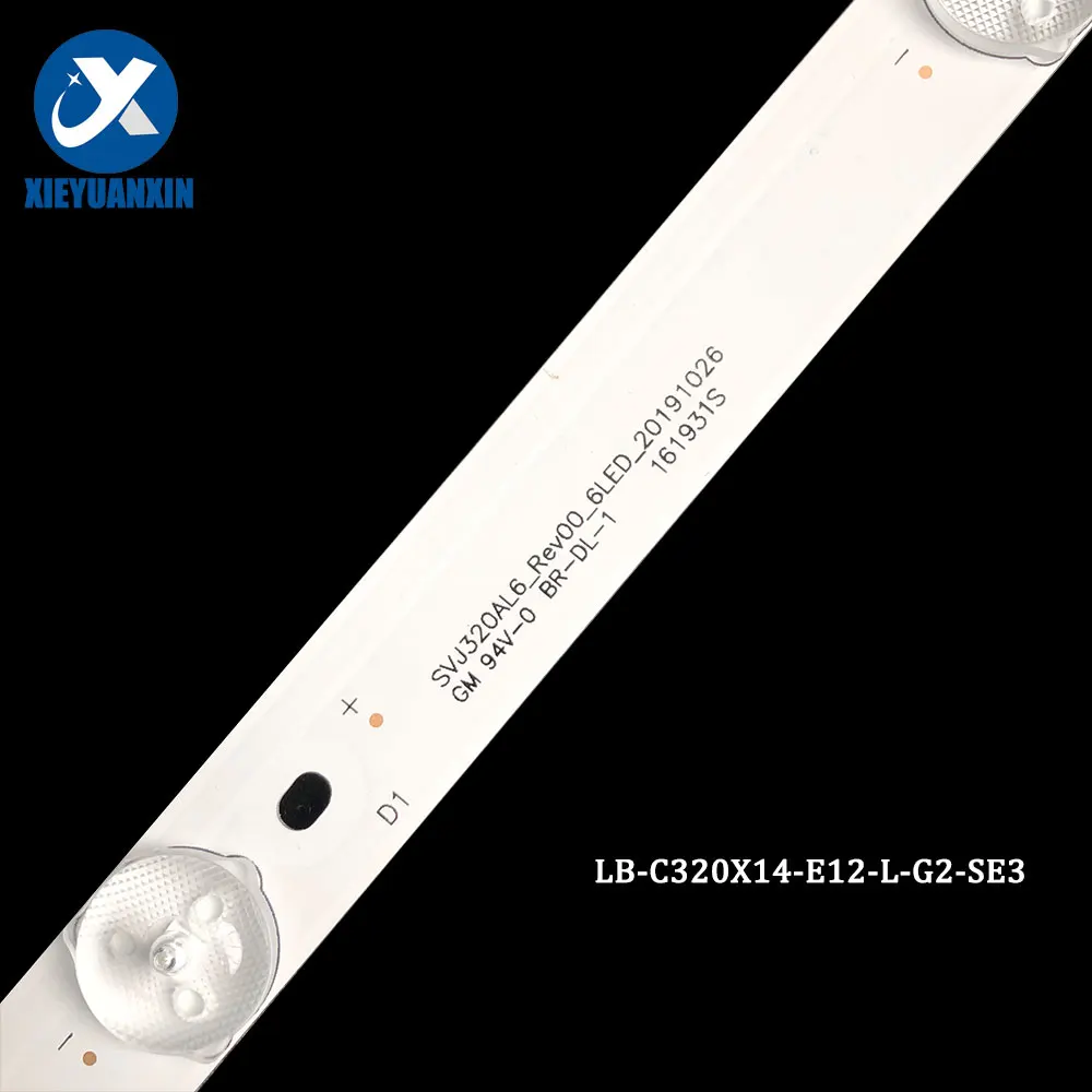 Imagem -06 - Nova Tira de Luz de Fundo Led para Changhong 32 Polegada Lb-c320x14-e12-l-g2-se3 Svj320al6 Svj320ag2 Svj320ak3 Svj320al1 32d2000 Peças 100