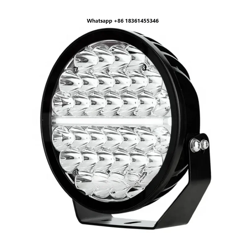 For 4x4 Offroad Truck 9 Inch 170W Super Bright Round LED Driving Light with Parking Light