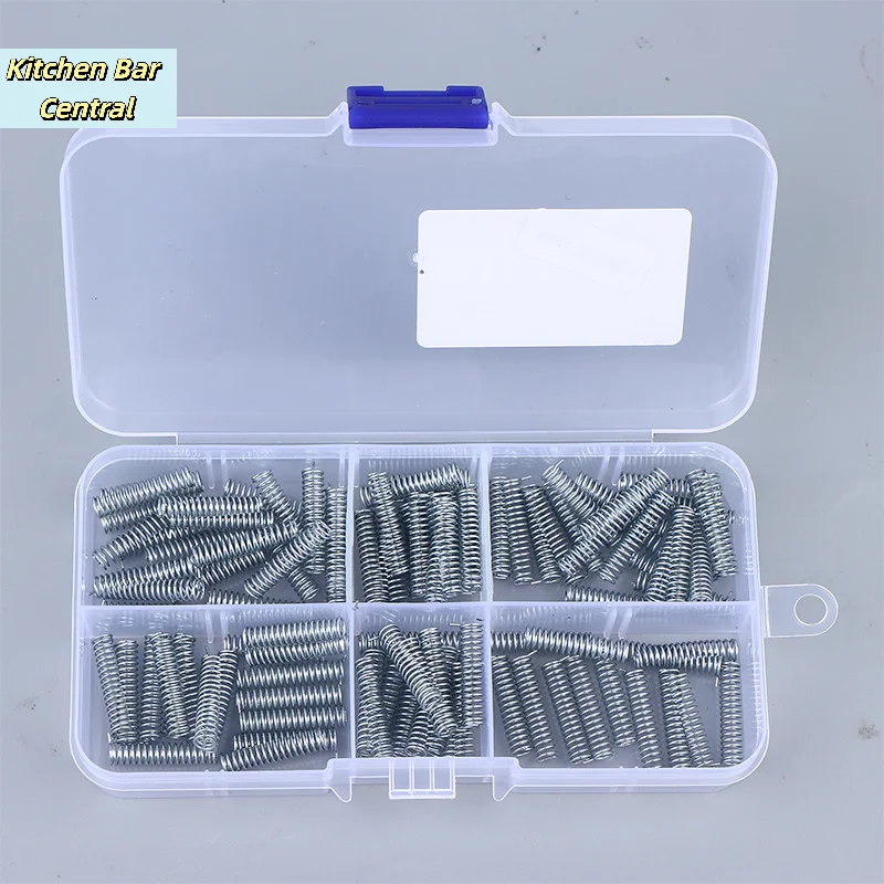【10/100Pcs Auto Folding Car Key Rotation Shaft Springs High Tension Spiral Coil For Remote Flip Key Repair Tool Kits】