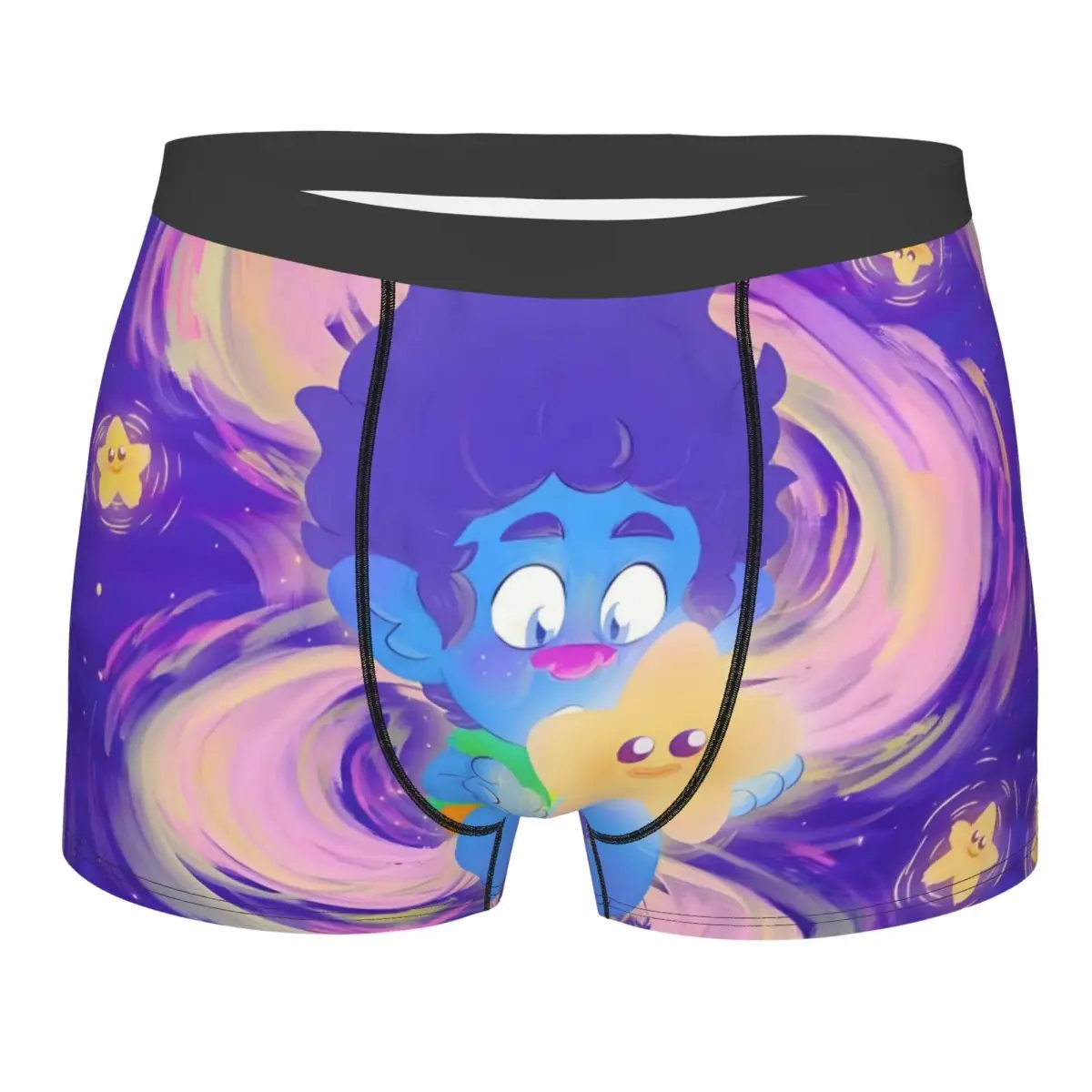 

Custom Trolls Wallpaper Cartoon Boxer Shorts For Men 3D Printed Underwear Panties Briefs Breathable Underpants