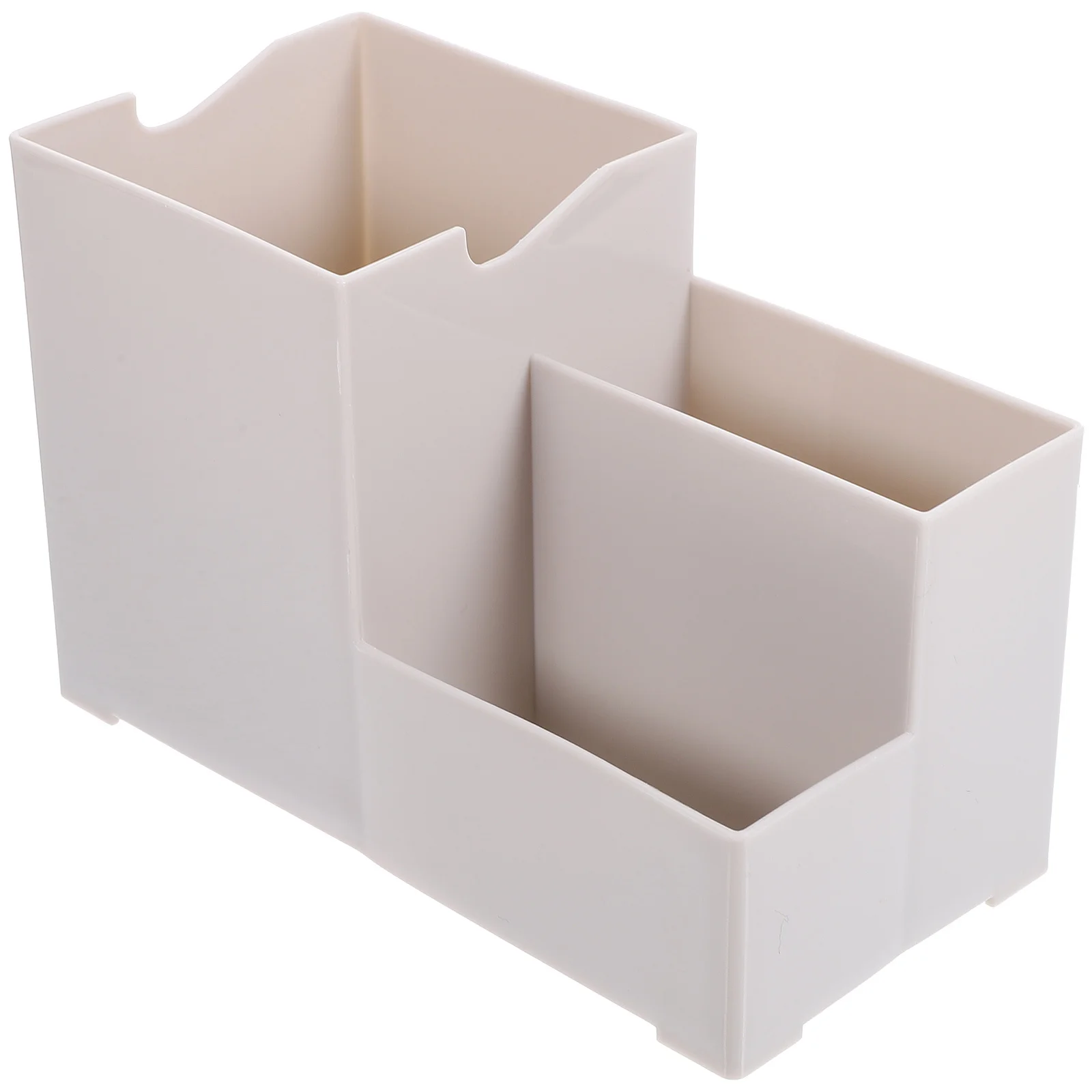 Large Capacity Desktop Organizer Box Multi-Grid Storage for Office Home School Supplies Remote Control Phone Pens Makeup Brushes