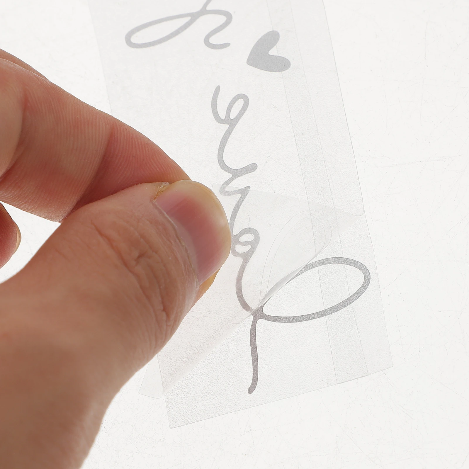 

2Pcs Car Stickers Long-Lasting Rearview Mirror Decals Car Mirror Decal Automotive Decoration Truck Stickers for Women