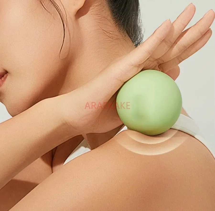 1 Uds Bola de Fascia Bola de masaje de pies Bola de máscara de cuello Bola de Yoga Bola pequeña Bola de liberación muscular del arco del pie Bolas de pelota de fitness para espalda