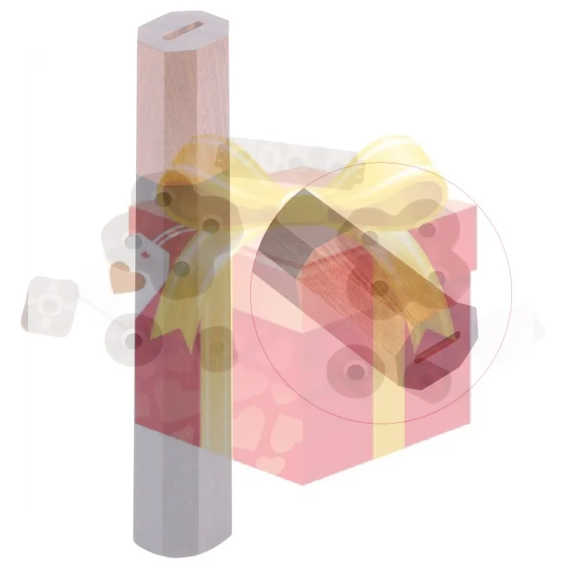【HG】DIY Kitchen Chef Knife Handle ECO Friendly Natural Wooden Knives Making Details Accessories Octagonal Handle