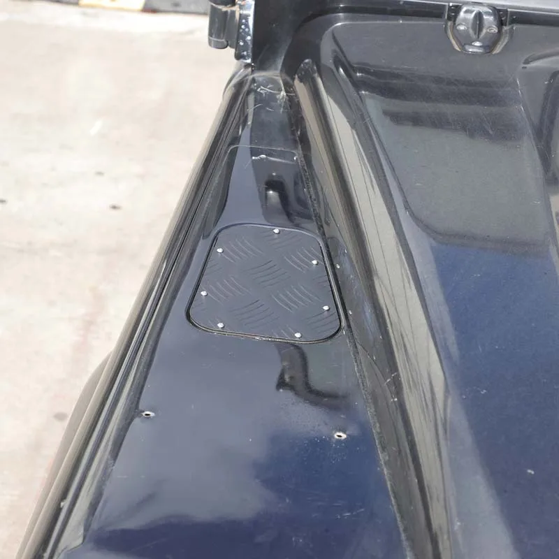 

For Land Rover Defender 2004-2018 Aluminum Alloy Car Front Hood Both Sides Panel Anti-Scratch Cover Car Accessories