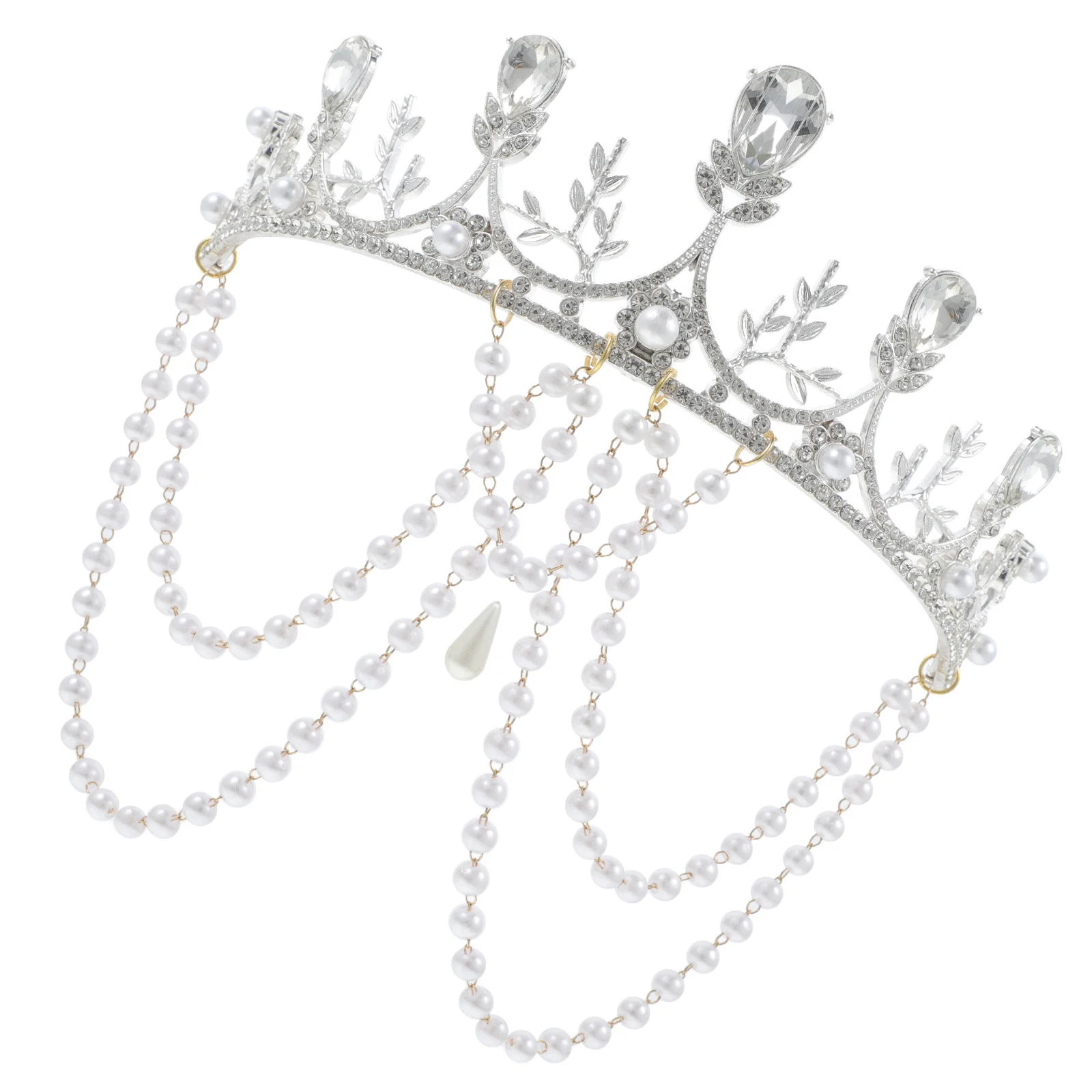 

1Pcs Bridal Elegant Rhinestone Hairband Wedding Party Headdress Delicate Lolita Crown Bride Hair Decor