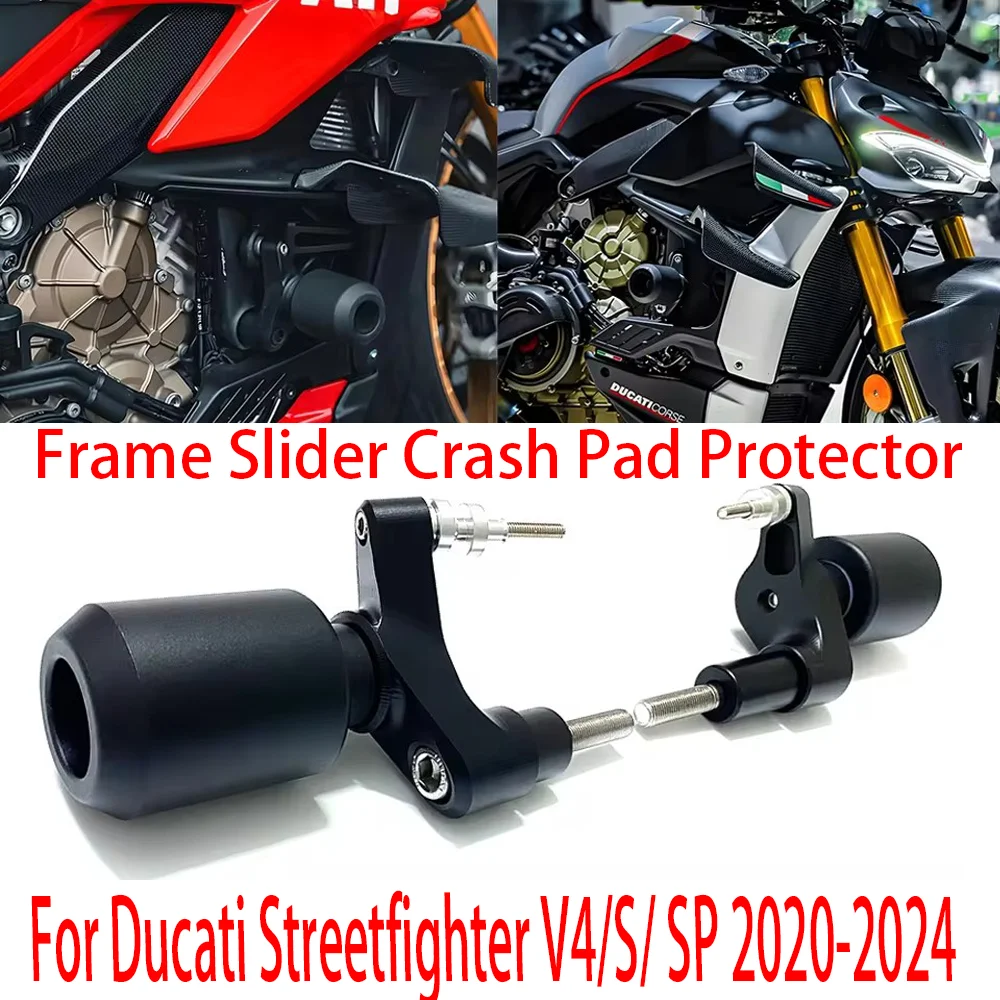

V4 S SP New Motorcycle Falling Protection Frame Slider Pad Protector For Ducati Streetfighter V4 S SP 2020-2024