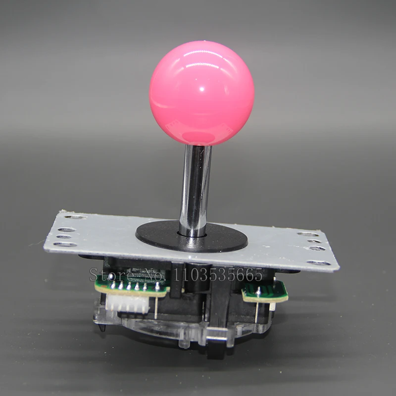 2pcs 5 Pin Joystick Game Stick Arcade 8 Way PC PS3 Raspberry Pi Handle Console DIY Parts Accessories For Arcade Game Consoles