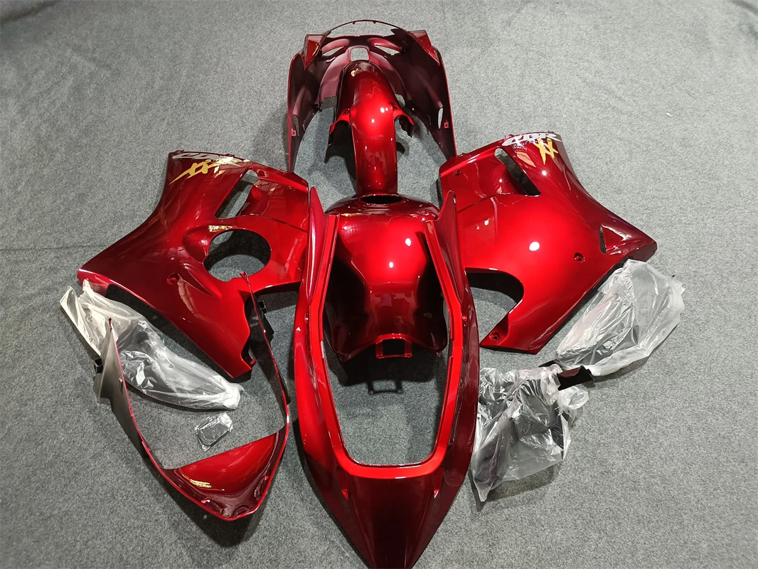 Motorcycle Full Fairing Kit For HONDA CBR1100XX CBR 1100XX CBR1100 XX 1996-2006 2007 ABS Injection Cover Bodywork Cowl Black