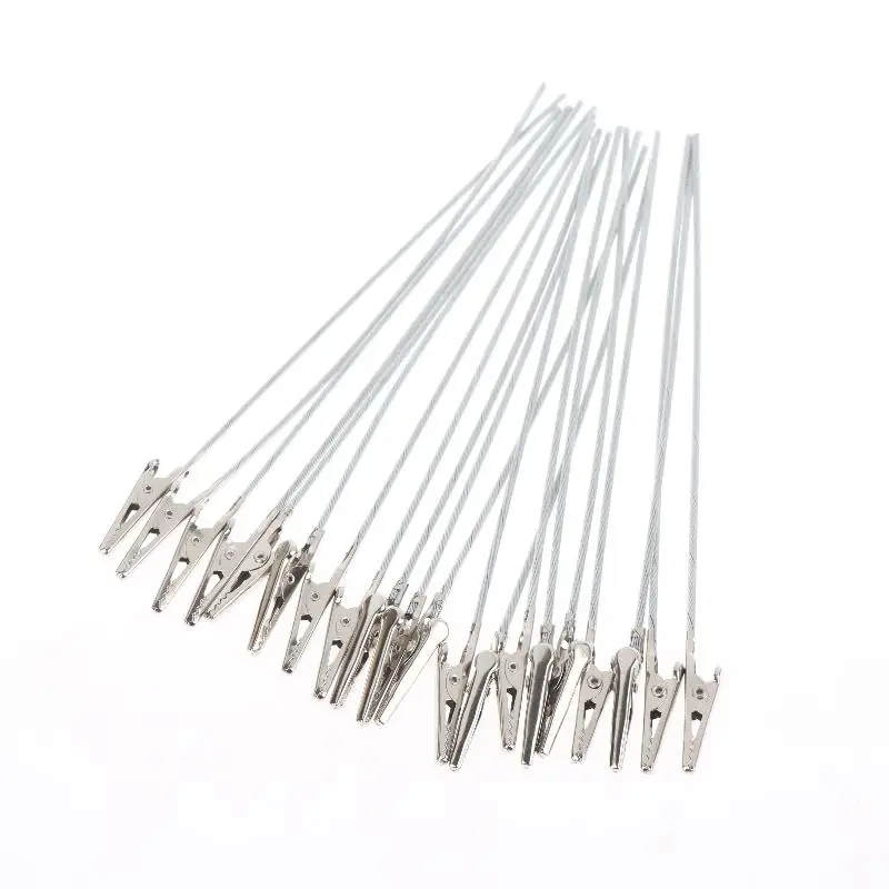 10Pcs Wood And Metal Painting Stand Alligator Clip Stick Modeling Tool For Airbrush Model 2x85/2x100/2x150/2x180/2.5x180mm