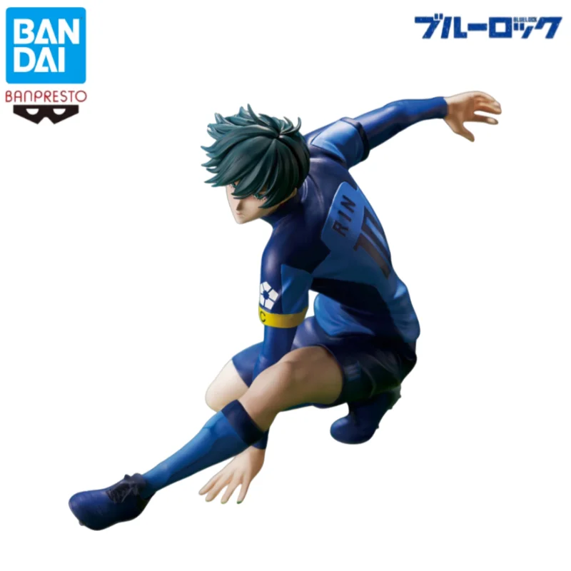 Bandai – figurine originale Banpresto Blue Lock Rin Itoshi, modèle de poupée, flambant neuf, en boîte, personnages d'anime, Garage, en Stock