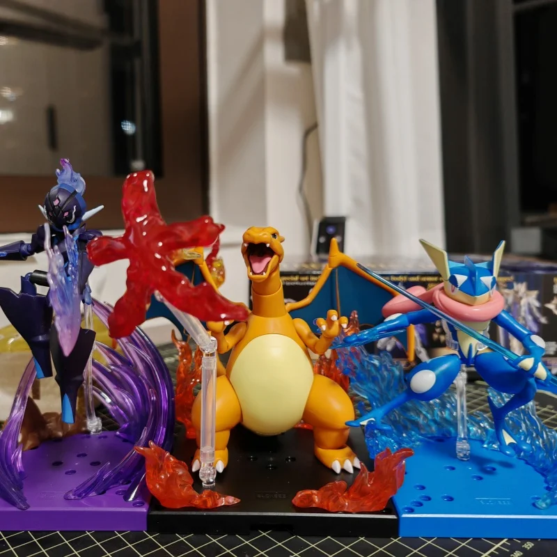 Figuras de bloques Pokemon Cv-L el prólogo de la aventura figura de acción Pikachu Ceruledge montaje coleccionar modelo muñeca regalo juguete