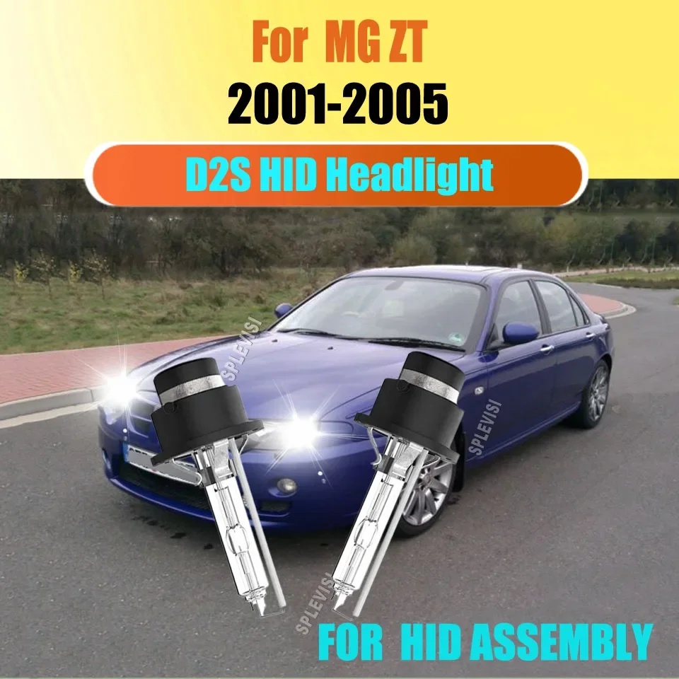 Super focused beam d2s hid headlight bulbs easy plug and play & efficient power For MG ZT 2001 2002 2003 2004 2005