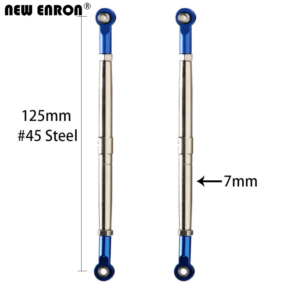 NEW ENRON Alloy / Steel Adustable Push Rod / Toe links 2Pcs or 8Pcs For RC TRAXXAS 1/10 REVO 53097 Summit 56076 REVO 2.0 86086