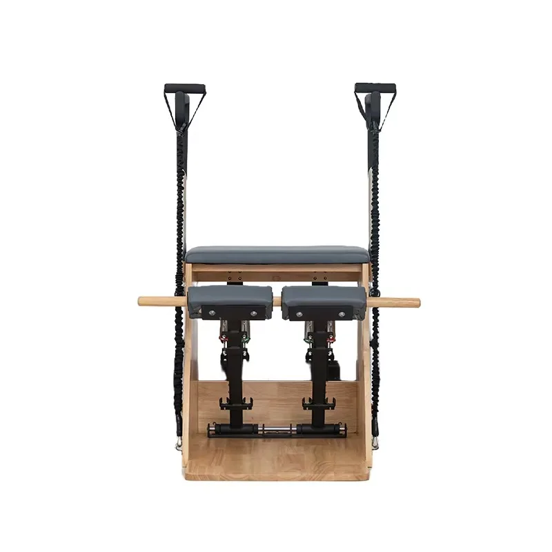 YTYIN卸売ホワイトメープルウッドピラティスチェア |   家庭およびスタジオでの運動のための安定したスプリング式機器（