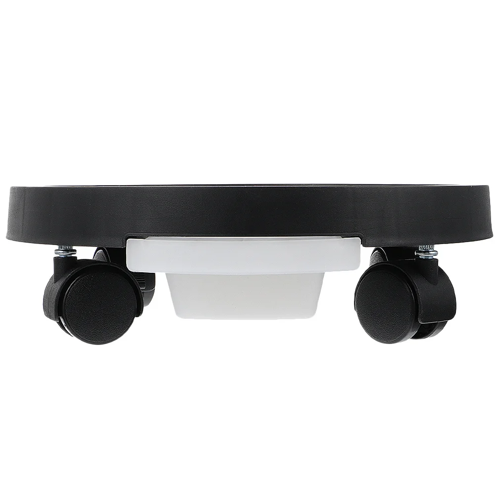 

Flowerpot Tray with Wheels Heavy Duty Plastic Rolling Plant Stand for Living Room Dining Room Garden Bonsai Protection Plant