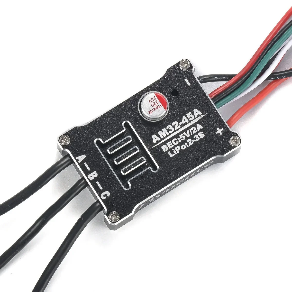 Fotografia 6: Combo de Motor Brushless de Rotor Externo 45A ESC 2322 3500KV para Carro RC MN300 1/12 - Acessórios de Upgrade para Crawler