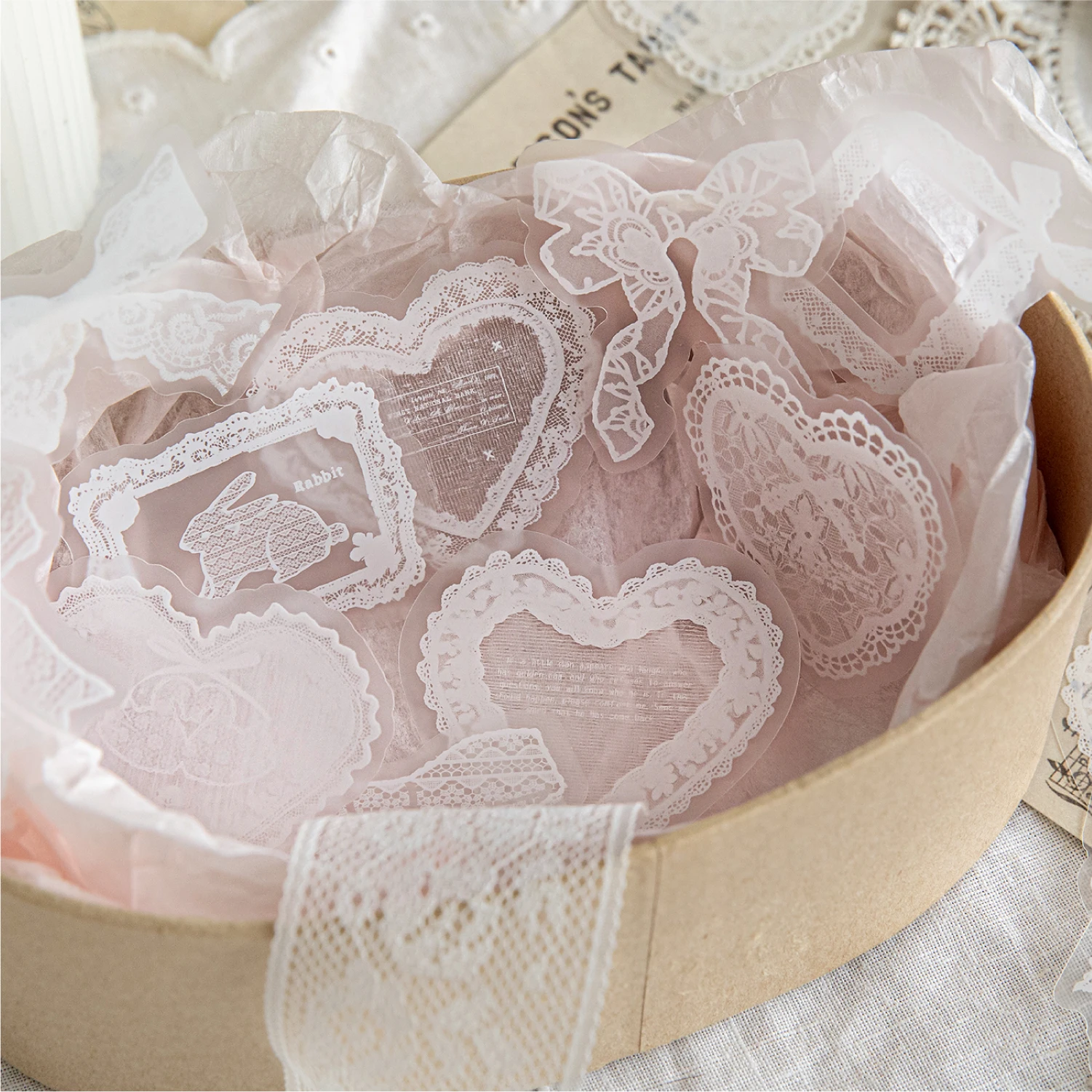 30 قطعة/الحزمة خمر أنيقة الدانتيل ملصقات الحيوانات الأليفة DIY بها بنفسك الزخرفية غير المرغوب فيه مجلة ملصقات ل سجل القصاصات التسمية ألبوم اليوميات مخطط #6