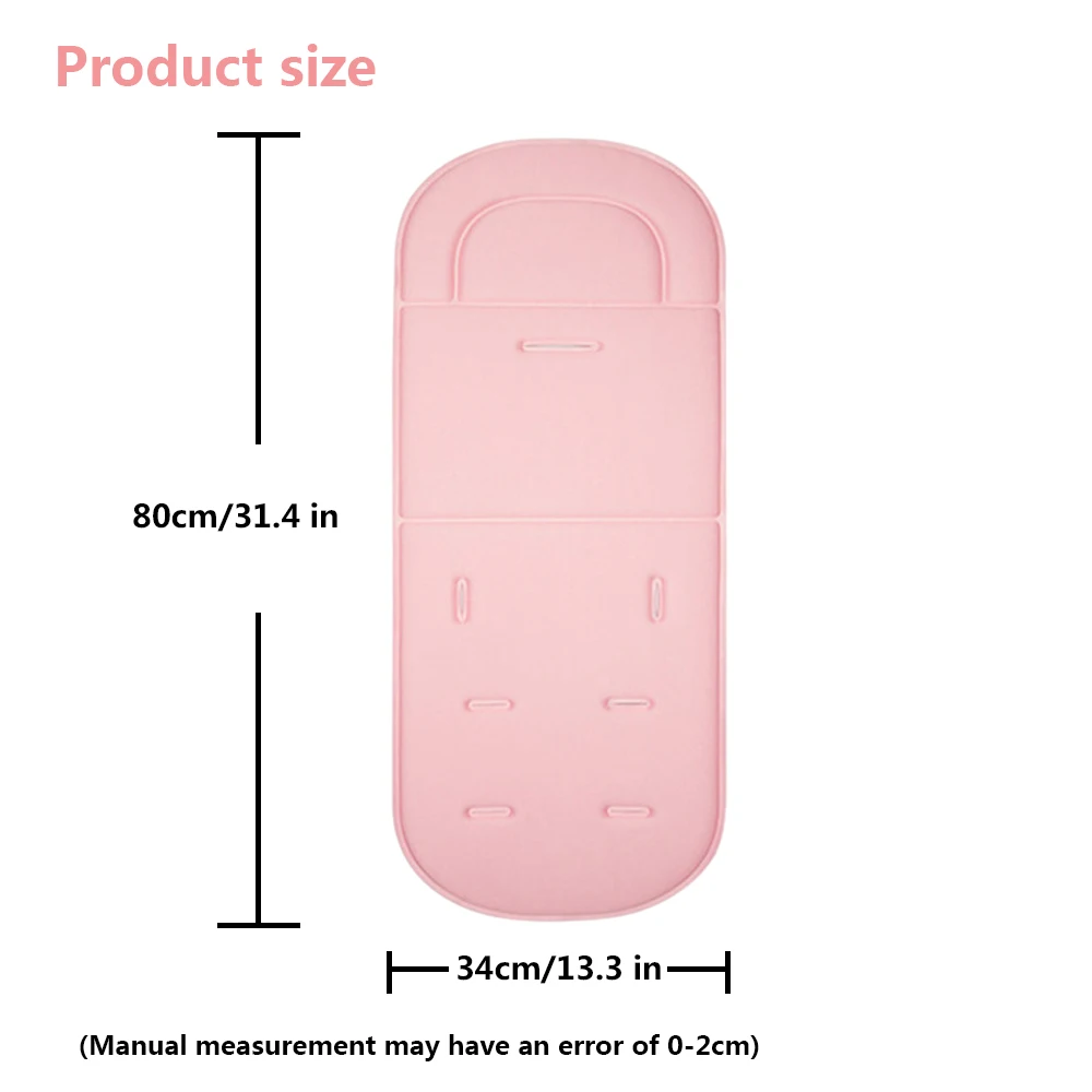 Baby Stroller Seat Cushion Kids Pushchair Car Cart High Chair Seat Trolley Soft Mattress Baby Stroller Cushion Pad Accessories