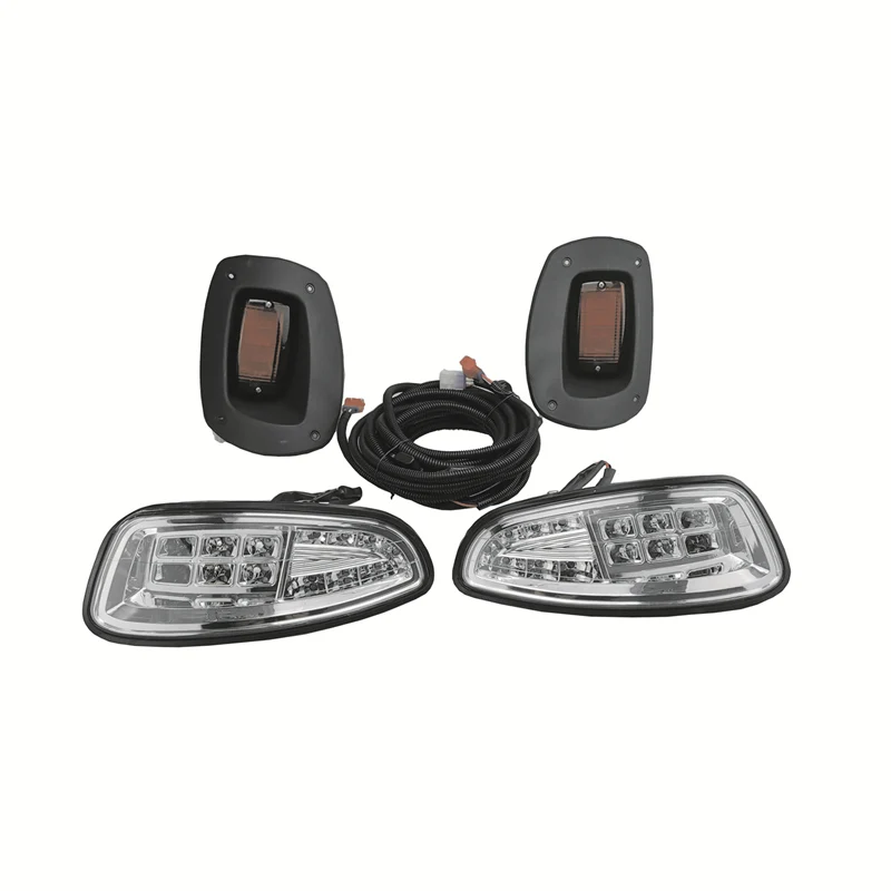 Ezgo rxv led farol kit é aplicável para as luzes traseiras do carrinho de golfe, carro de turismo elétrico e carro de patrulha