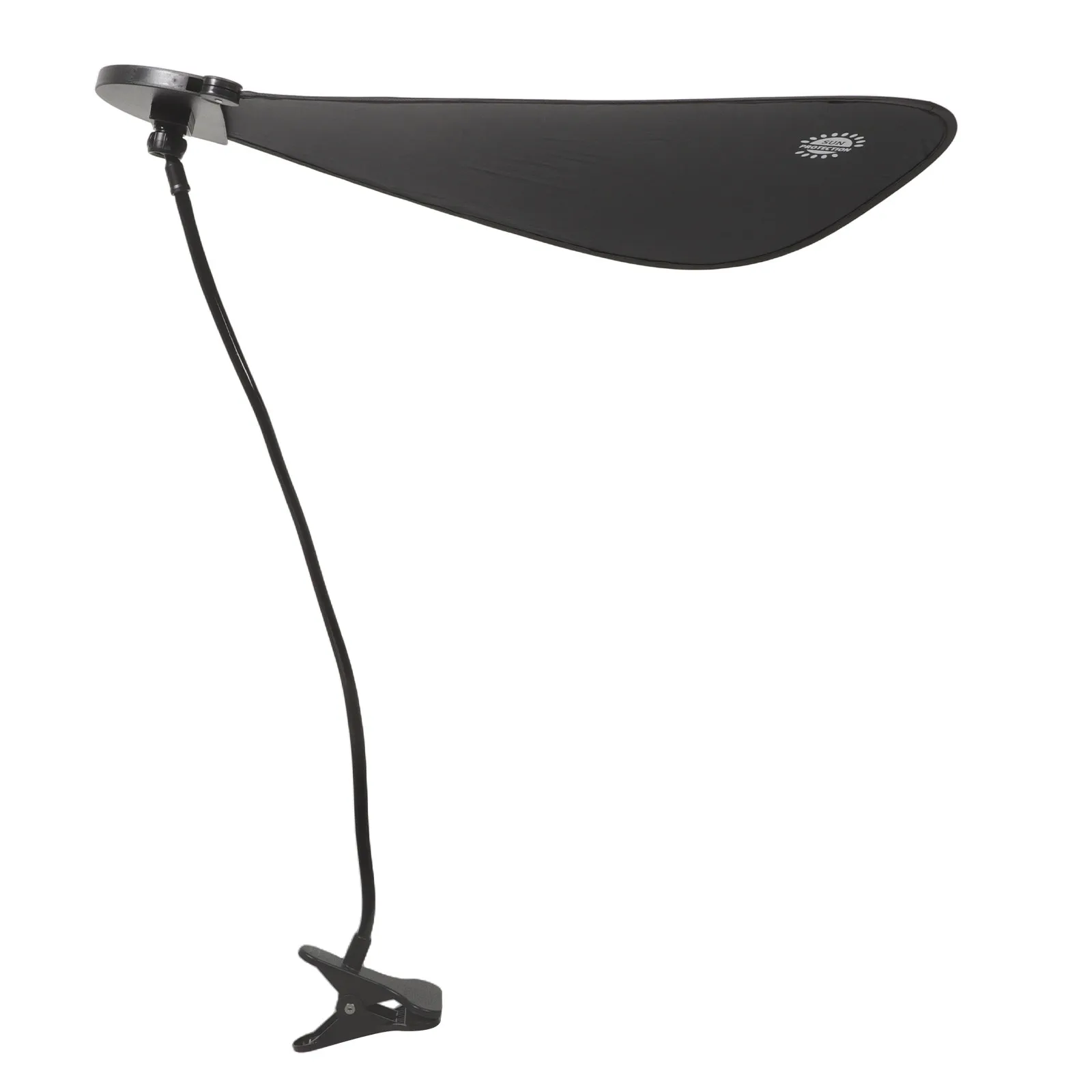 Office Light Blocking Shade Portable Laptop Sunshade Adjustable Multiangle Clips Laptop Screen Shade for Outdoor Work and Travel