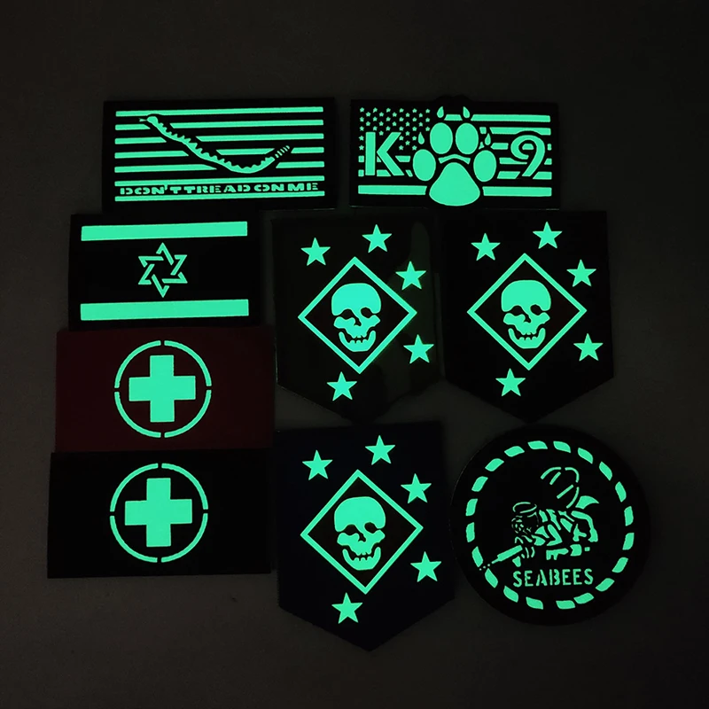 European national Flag patches reflective fabric camouflage armband Tactical armband Badge hook Cloth Sticker Emblem Applique