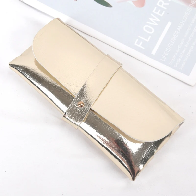 Neue Weiche Pu Leder Dicke Gläser Tasche Mode Gläser Schutzhülle Frauen Männer Tragbare Sonnenbrille Boxen Brillen Zubehör – Detail 10